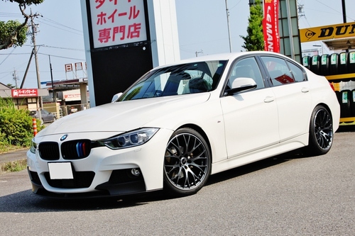 BMW F30 をH&R と レイズ でスタイルアップ | 鈴鹿店 | 店舗ブログ | タイヤ＆ホイールの専門店「クラフト」